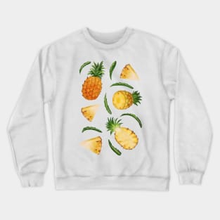 Pineapples and Slices Crewneck Sweatshirt